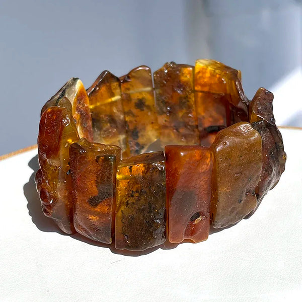 Yellow Amber Bracelet-ToShay.org