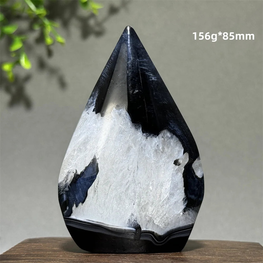Black Agate Torch-ToShay.org