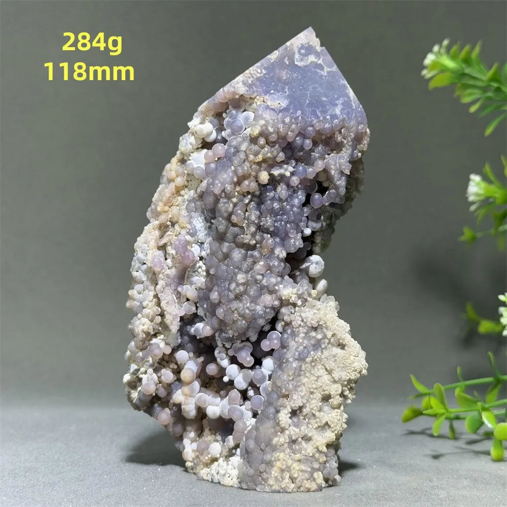 Purple Grape Agate Tower-ToShay.org