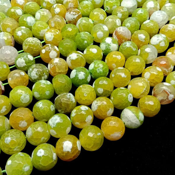 Green Grape Agate Beads-ToShay.org