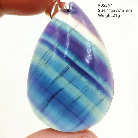 Blue Fluorite Pendant-ToShay.org
