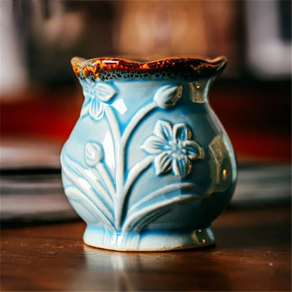 Glaze Ceramic Essential Oil Burner-ToShay.org