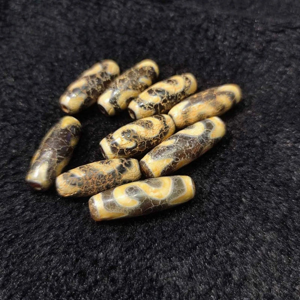 Tibetan Agate Eyes Dzi-ToShay.org