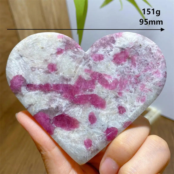 Pink Unicorn Tourmaline Heart-ToShay.org