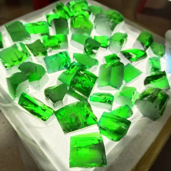 Green Zircon Raw Stone-ToShay.org