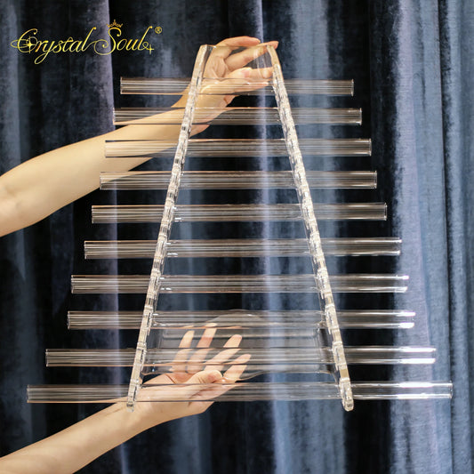 Clear Crystal Singing Harp-ToShay.org