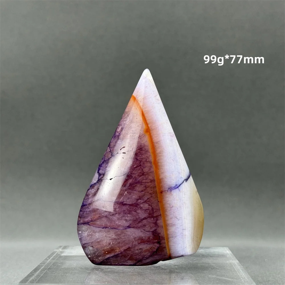 Purple Agate Torch-ToShay.org