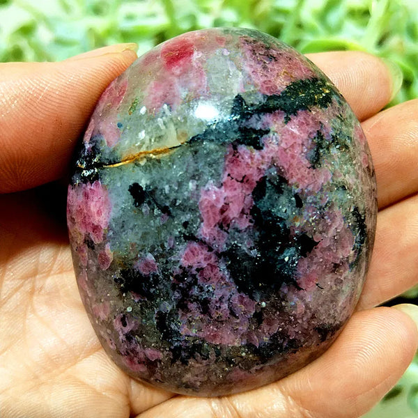 Pink Rose Snowflake Stone-ToShay.org