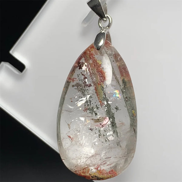 Black Rutilated Quartz Pendants-ToShay.org