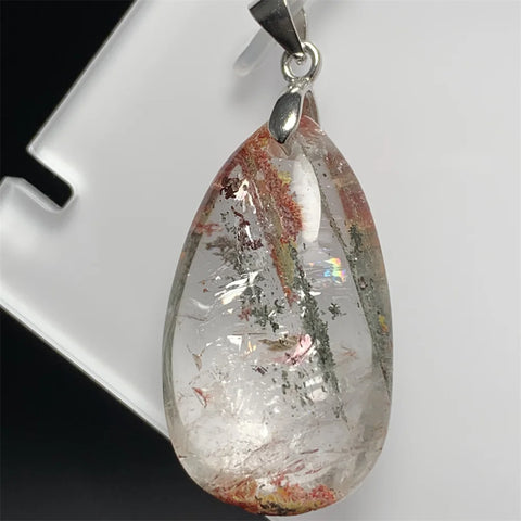 Black Rutilated Quartz Pendants-ToShay.org