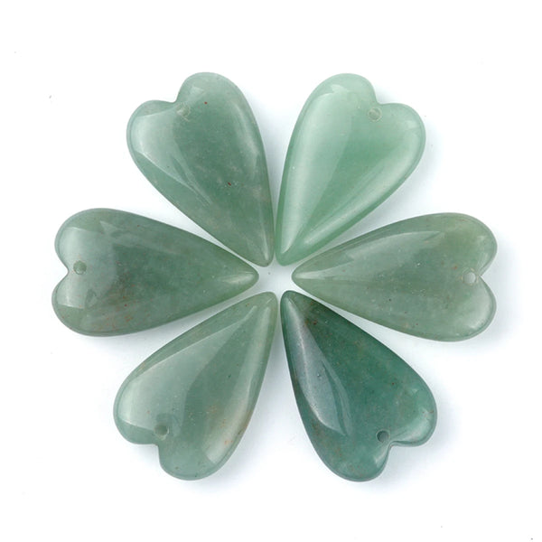 Mixed Crystal Heart Pendant-ToShay.org