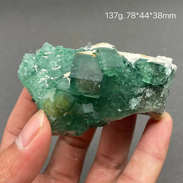Green Fluorite Crystal-ToShay.org