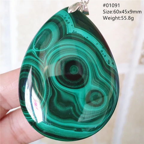 Green Malachite Pendant-ToShay.org