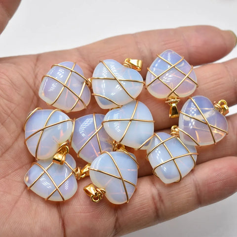 Mixed Crystal Wrap Heart-ToShay.org