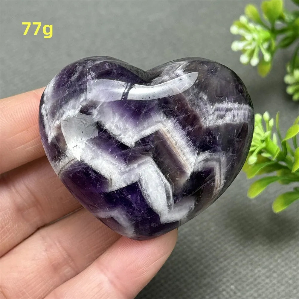 Purple Dream Amethyst Hearts-ToShay.org