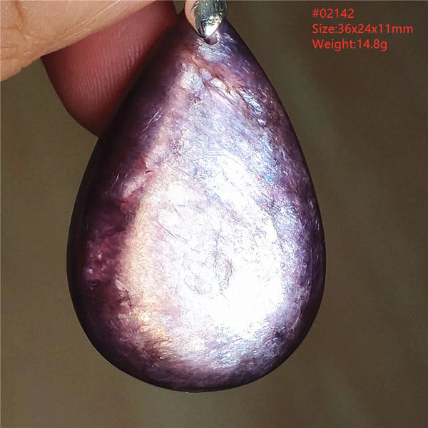 Purple Lepidolite Pendant-ToShay.org
