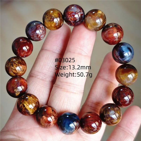 Blue Red Pietersite Bracelet-ToShay.org
