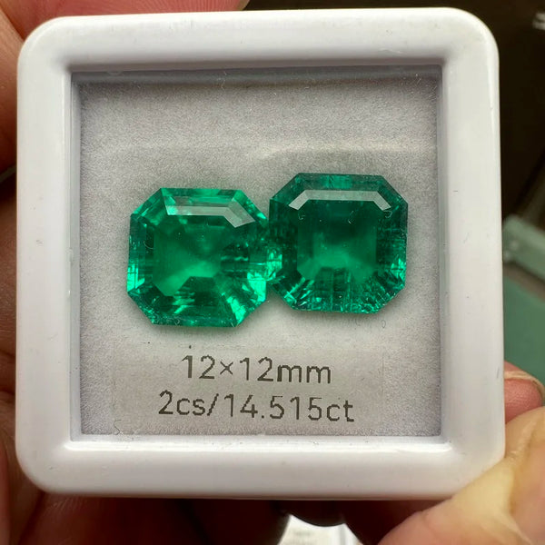 Green Crystal Cut Emerald-ToShay.org