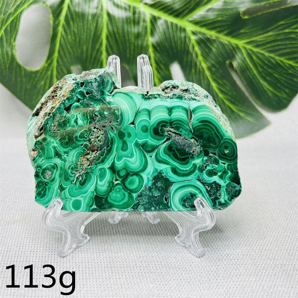 Green Malachite Slice-ToShay.org