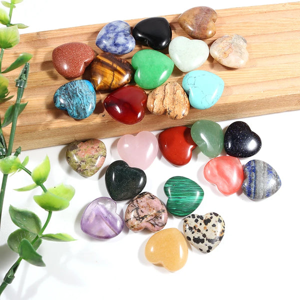 Mixed Crystal Quartz Hearts-ToShay.org