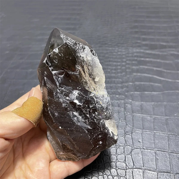 Smoky Rainbow Quartz Crystal-ToShay.org