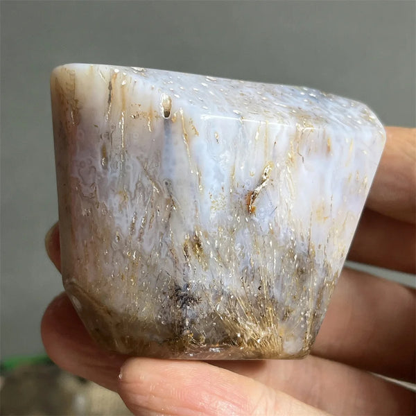 Black Rutilated Hair Raw Quartz-ToShay.org