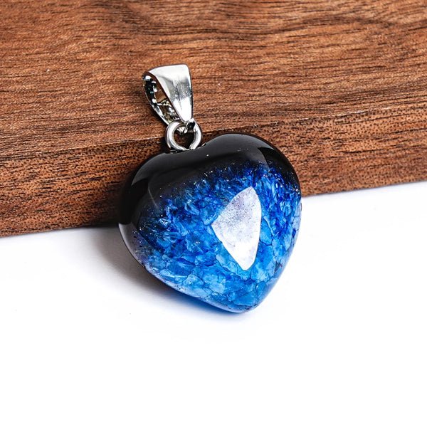 Blue Black Agate Hearts-ToShay.org