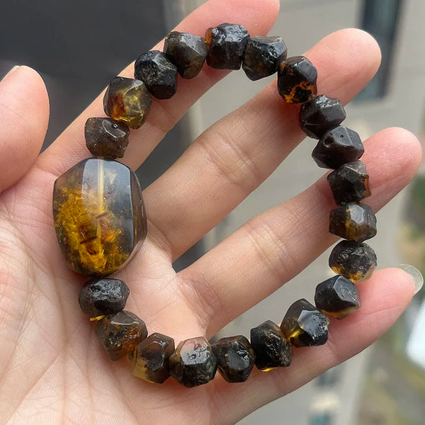 Yellow Amber Bracelet-ToShay.org