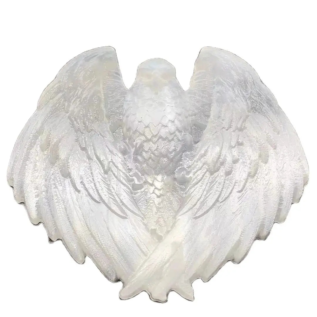White Selenite Eagle-ToShay.org