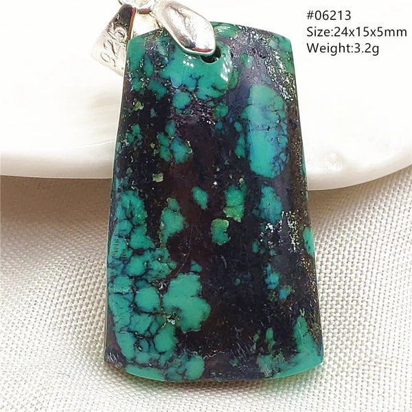 Green Turquoise Pendant-ToShay.org