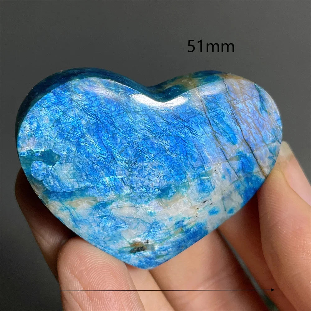 Blue Moonstone Heart-ToShay.org