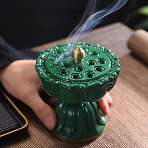 Lotus Incense Burner-ToShay.org