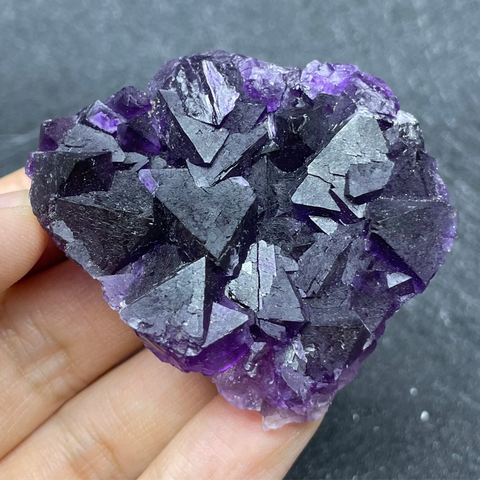 Purple Fluorite Crystal-ToShay.org