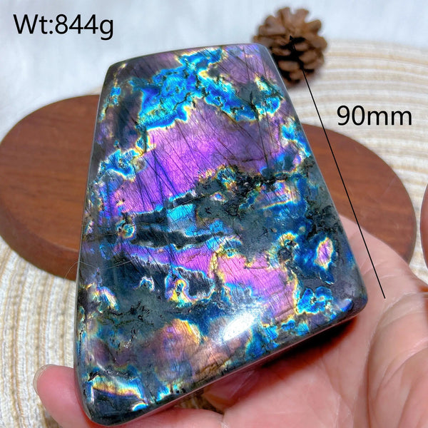 Blue Purple Labradorite Stone-ToShay.org