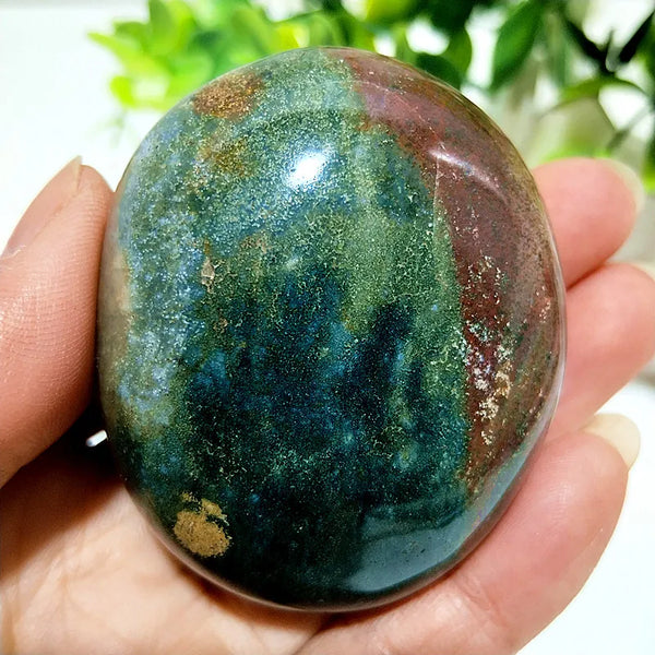 Ocean Jasper Palm Stone-ToShay.org