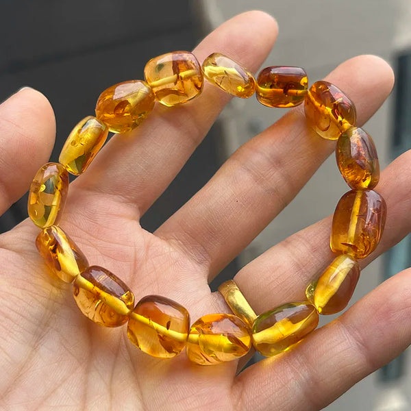 Yellow Amber Bracelet-ToShay.org