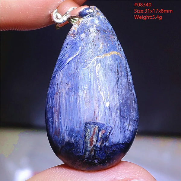 Blue Pietersite Chatoyant Pendant-ToShay.org