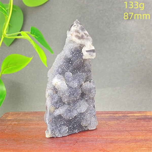 Purple Sphalerite Crystal Tower-ToShay.org