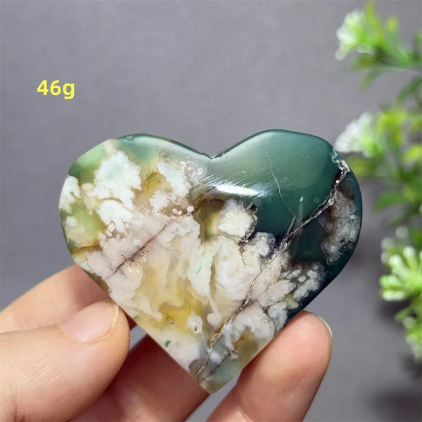 Green Cherry Blossom Agate-ToShay.org