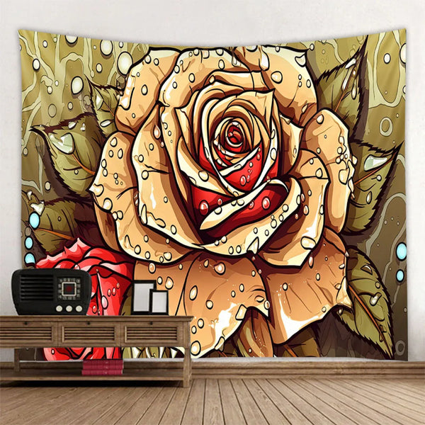 Flower Art Tapestry-ToShay.org