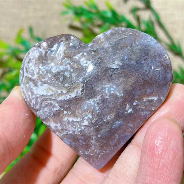 Green Moss Agate Heart-ToShay.org