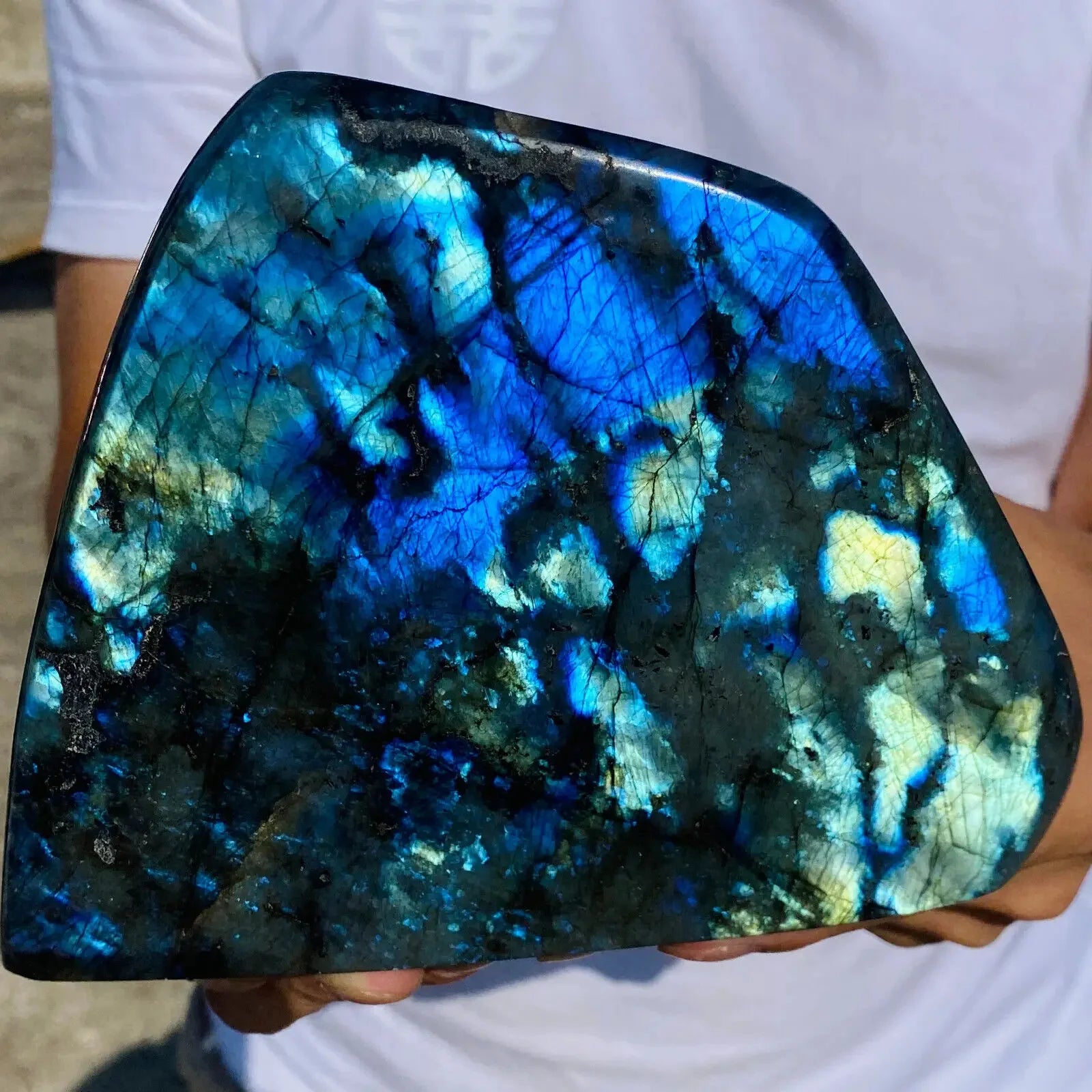 Blue Labradorite Quartz-ToShay.org