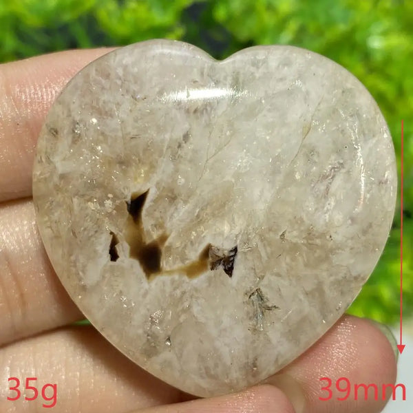 Black Agate Geode Heart-ToShay.org