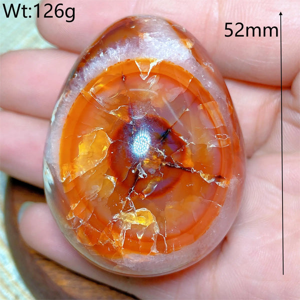 Orange Carnelian Egg-ToShay.org