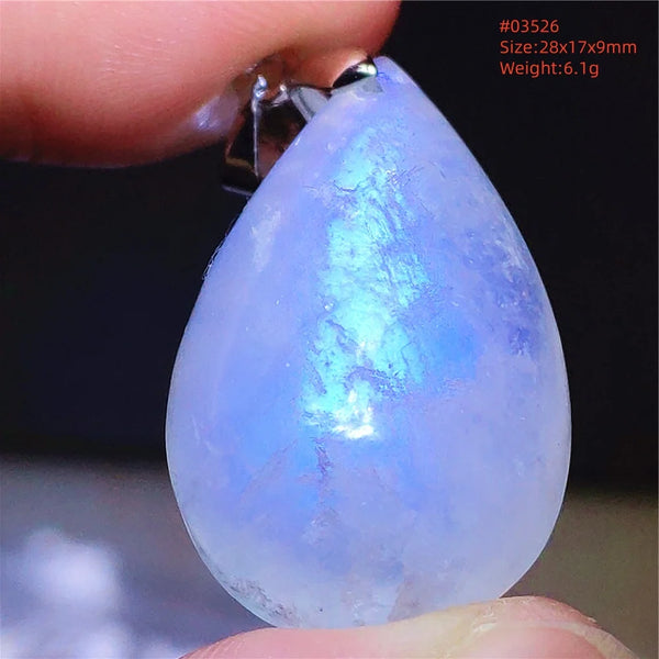 Blue Light Moonstone Pendant-ToShay.org