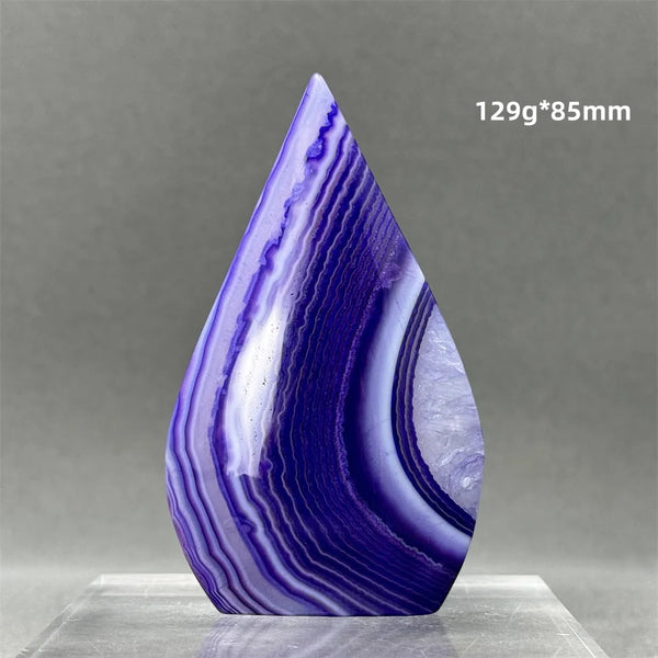 Purple Agate Torch-ToShay.org