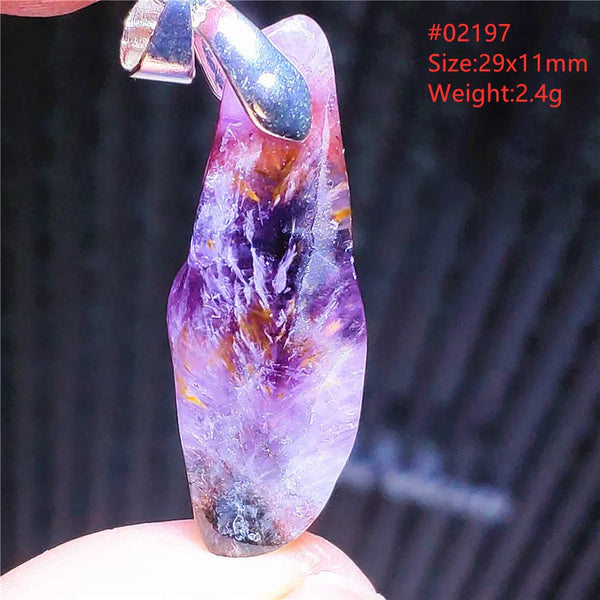 Red Auralite Pendant-ToShay.org