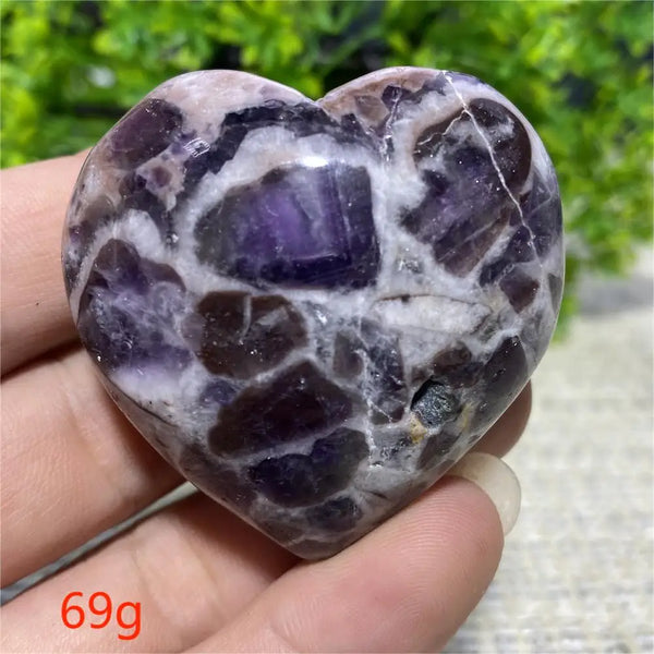 Purple Dream Amethyst Heart-ToShay.org