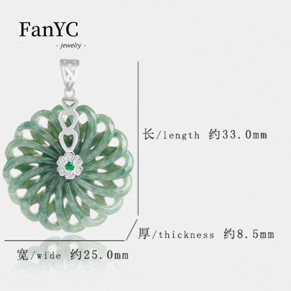 Green Jadeite Peace Buckle-ToShay.org