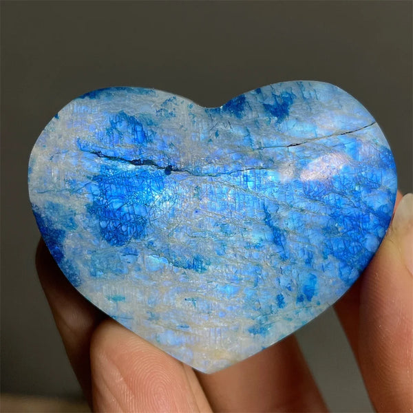 Blue Moonstone Heart-ToShay.org